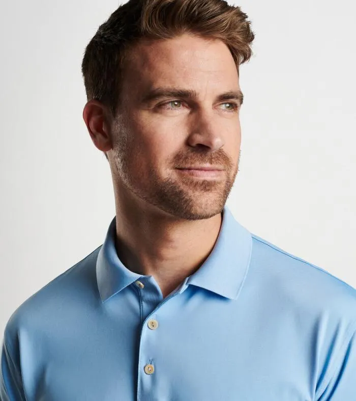 Peter Millar Polos GolfMen Solid Performance Jersey Polo KnitCollar