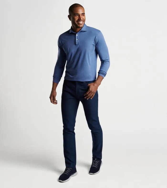 Peter Millar Polos Men Pilot Mill LongSleeve Polo
