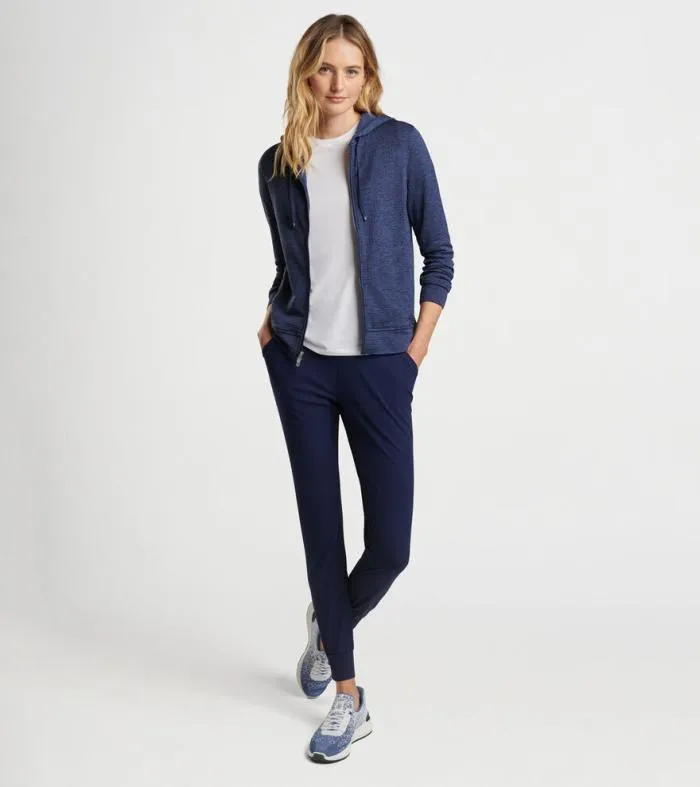 Peter Millar Pullovers 038 Layers Women Maven Performance FullZip Hoodie