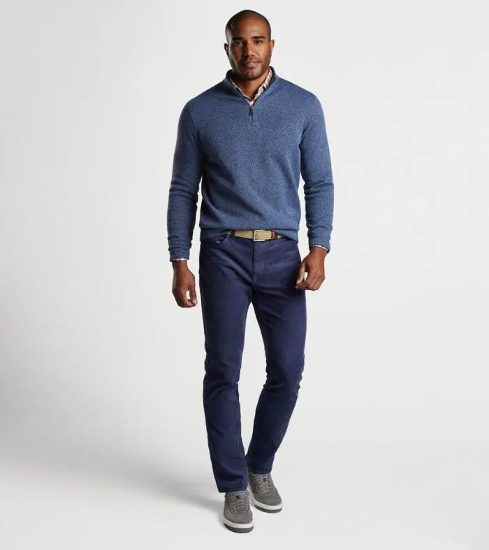 Peter Millar Pullovers Men Crown Sweater Fleece QuarterZip
