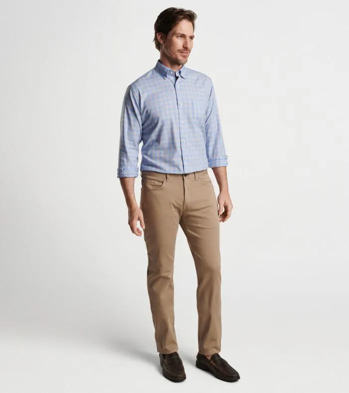 Peter Millar Sport Shirts Men Heron Cotton Sport Shirt