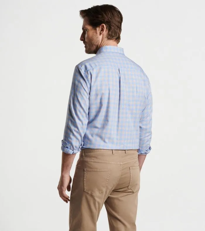 Peter Millar Sport Shirts Men Heron Cotton Sport Shirt