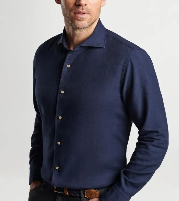 Peter Millar Sport Shirts Men Ofanto Cotton Cashmere Sport Shirt