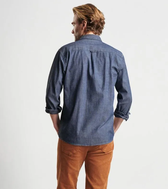 Peter Millar Sport Shirts Men Tamworth Chambray Sport Shirt