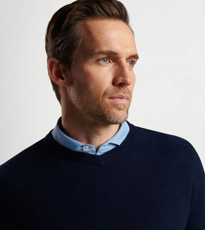 Peter Millar Sweaters Men Dover High VNeck