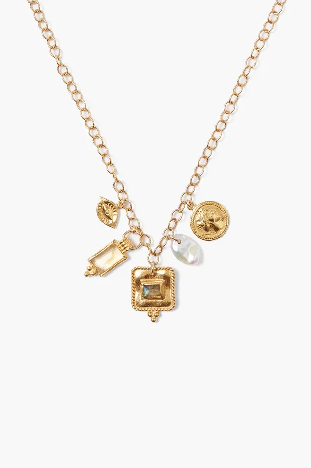 Pilar Necklace Gold Mix Women Chan Luu Necklaces