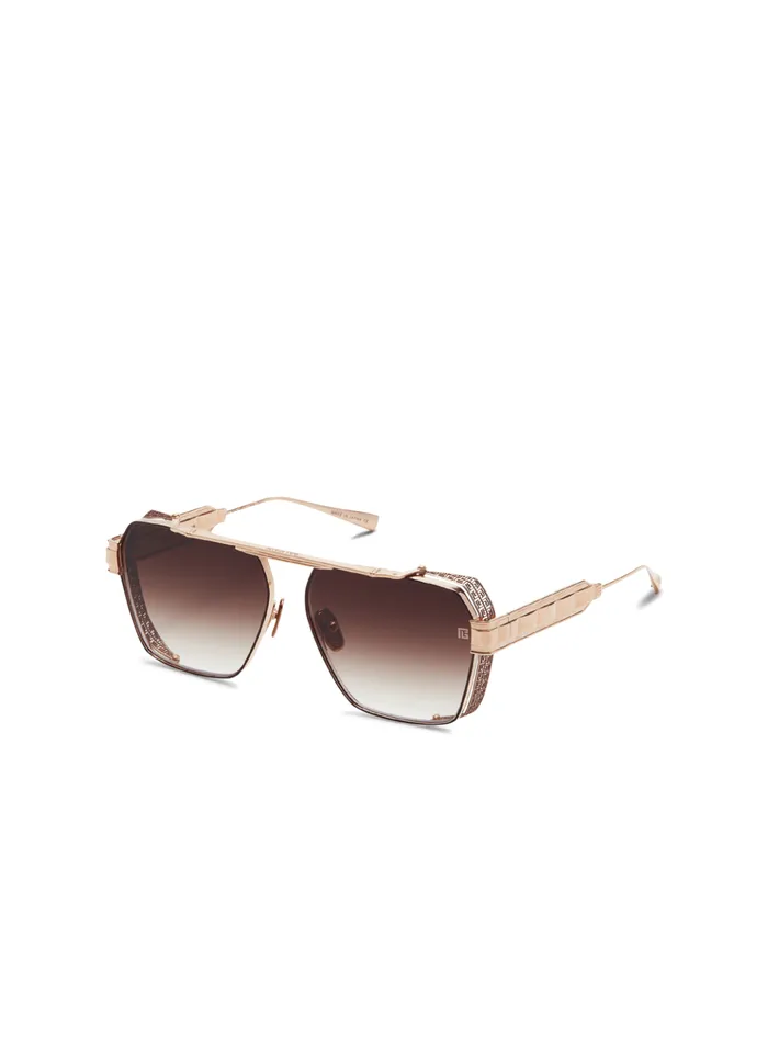 Premier Sunglasses Brown MenWomen Balmain Eyewear