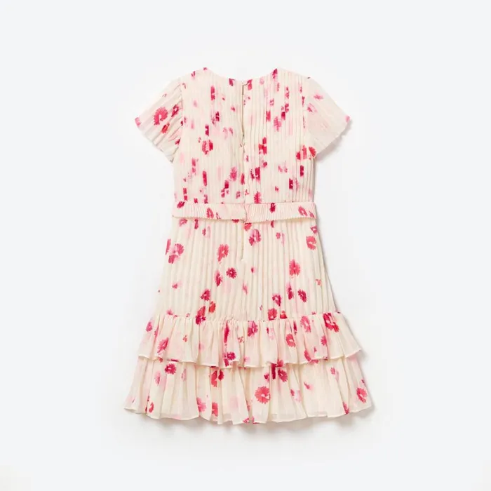 Printed Chiffon Midi Dress Kids Self Portrait Party Dresses Printed Chiffon Midi Dress Kids Self Portrait Party Dresses