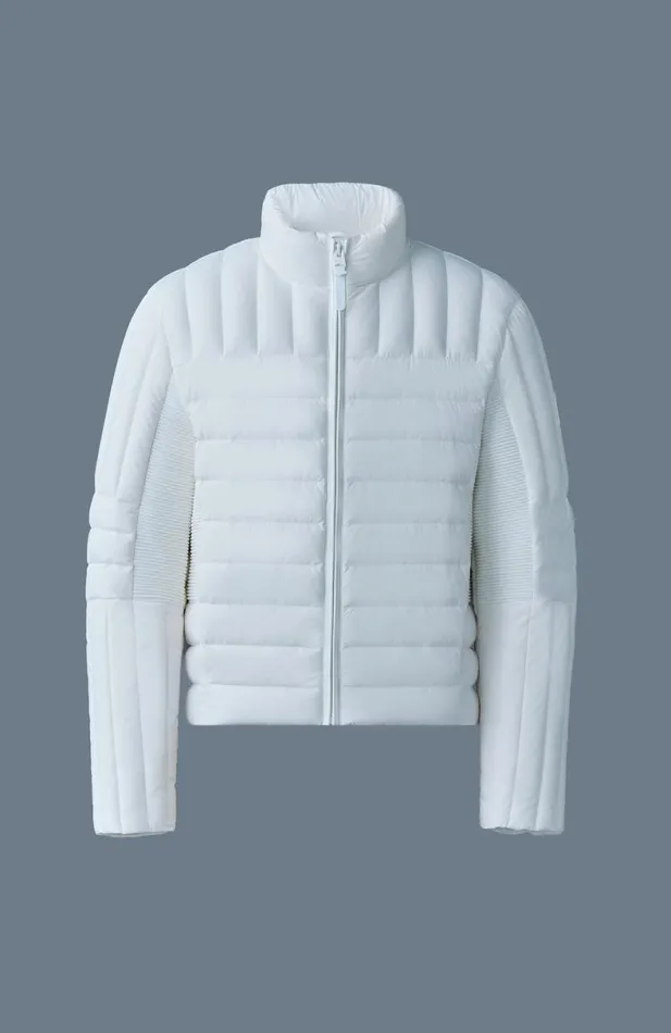 Puffer Men Mackage TRAVIS Perpendicular Channel Quilt Down Jacket Black