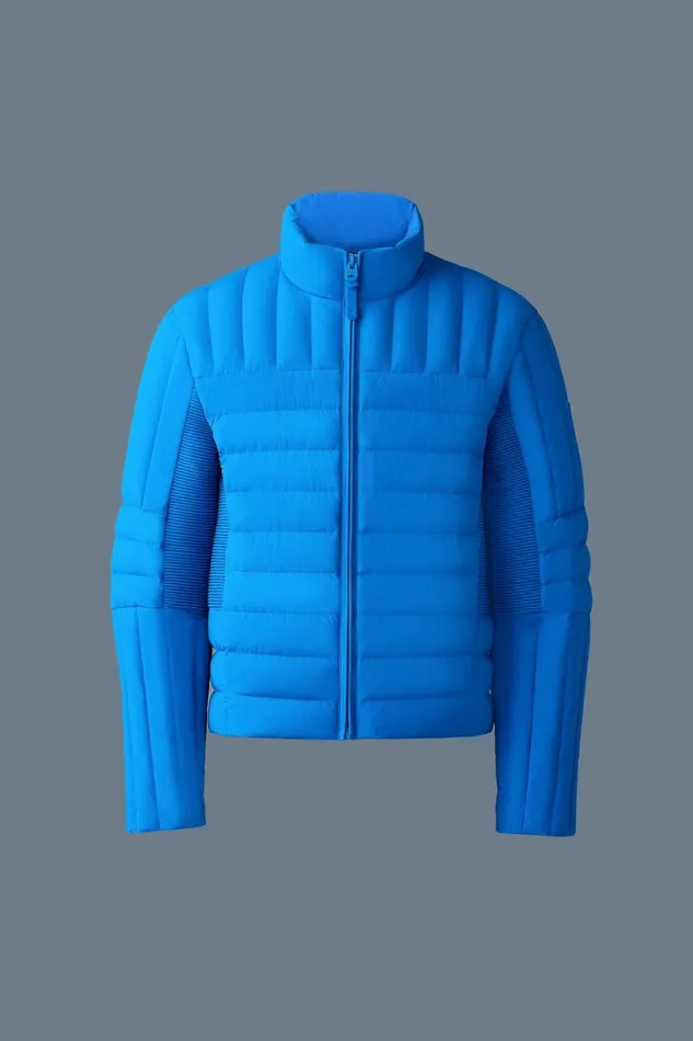 Puffer Men Mackage TRAVIS Perpendicular Channel Quilt Down Jacket Black