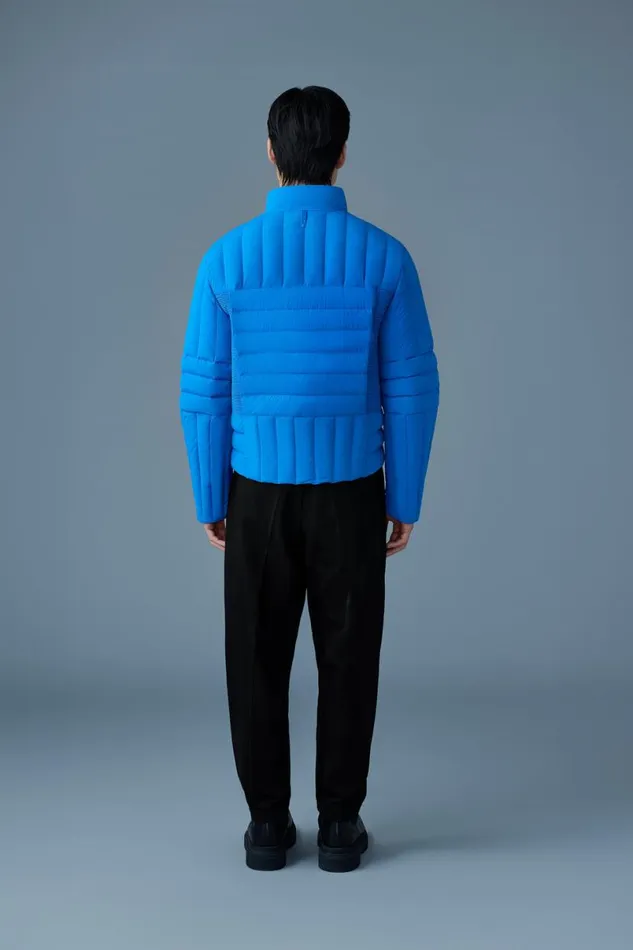 Puffer Men Mackage TRAVIS Perpendicular Channel Quilt Down Jacket Black