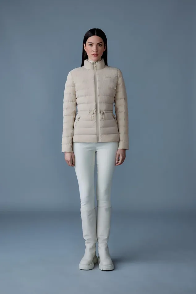 Puffers Women Mackage JACEYCITY Light Down Jacket With Stand Collar Trench Puffers Women Mackage JACEYCITY Light Down Jacket With Stand Collar Trench