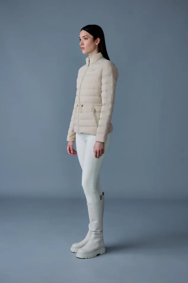 Puffers Women Mackage JACEYCITY Light Down Jacket With Stand Collar Trench Puffers Women Mackage JACEYCITY Light Down Jacket With Stand Collar Trench