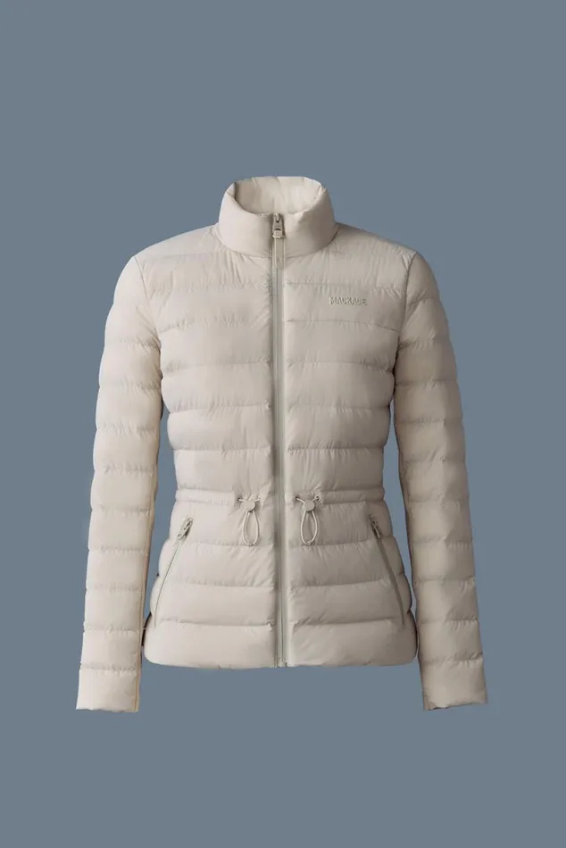 Puffers Women Mackage JACEYCITY Light Down Jacket With Stand Collar Trench Puffers Women Mackage JACEYCITY Light Down Jacket With Stand Collar Trench