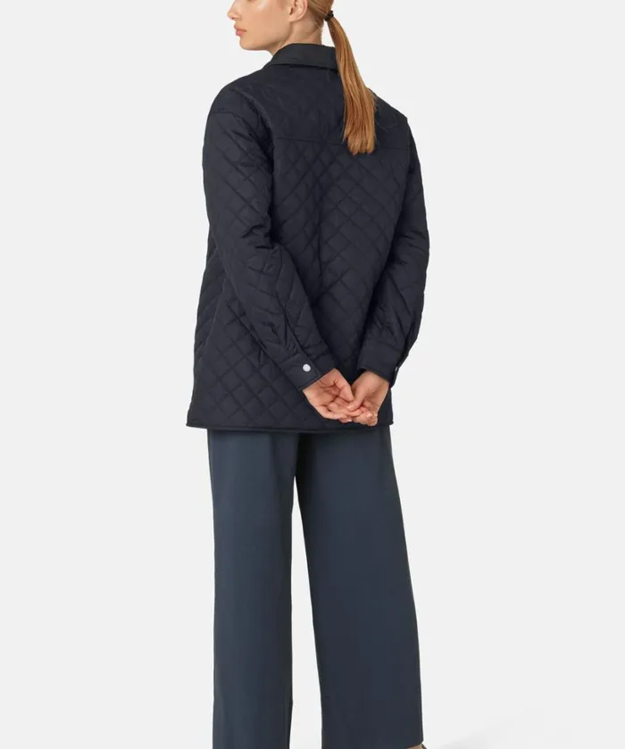 Quilt Jacket 8211 Dark Indigo Outerwear Ilse Jacobsen All Jackets And Coats
