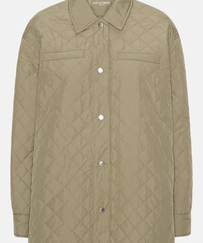 Quilt Jacket 8211 Sage Outerwear Ilse Jacobsen All Jackets And Coats