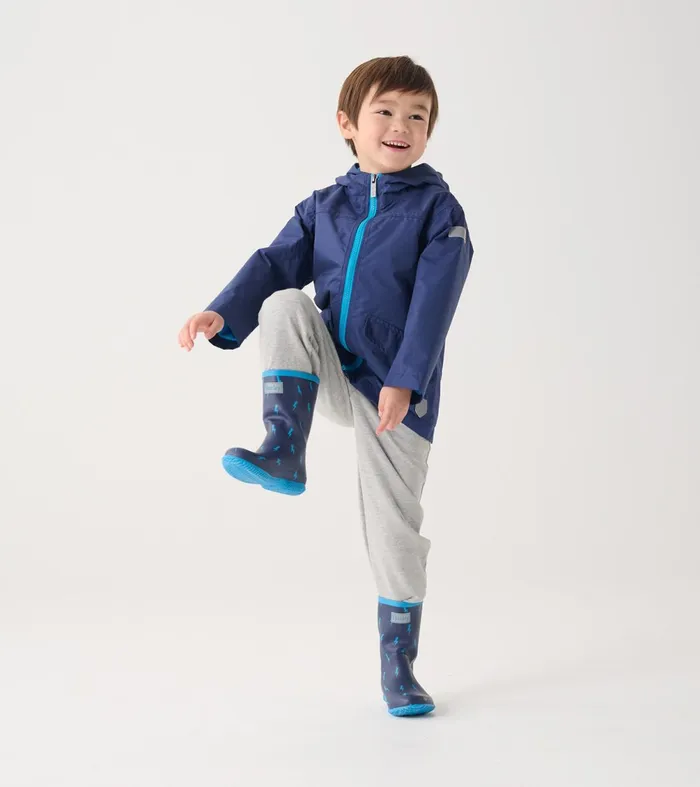 Rainwear BoysBaby and Toddler Hatley Boys Lightning Storm Packable Rain Boots