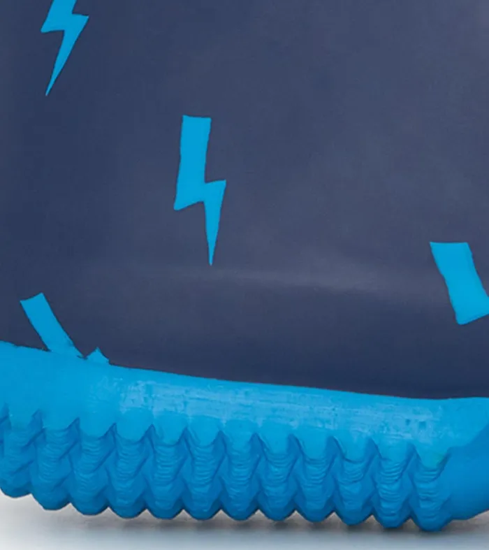 Rainwear BoysBaby and Toddler Hatley Boys Lightning Storm Packable Rain Boots