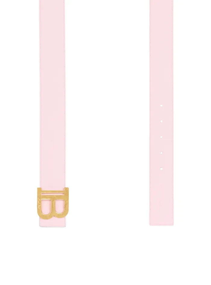 Reversible Calfskin BBelt Multicolor Women Balmain Belts