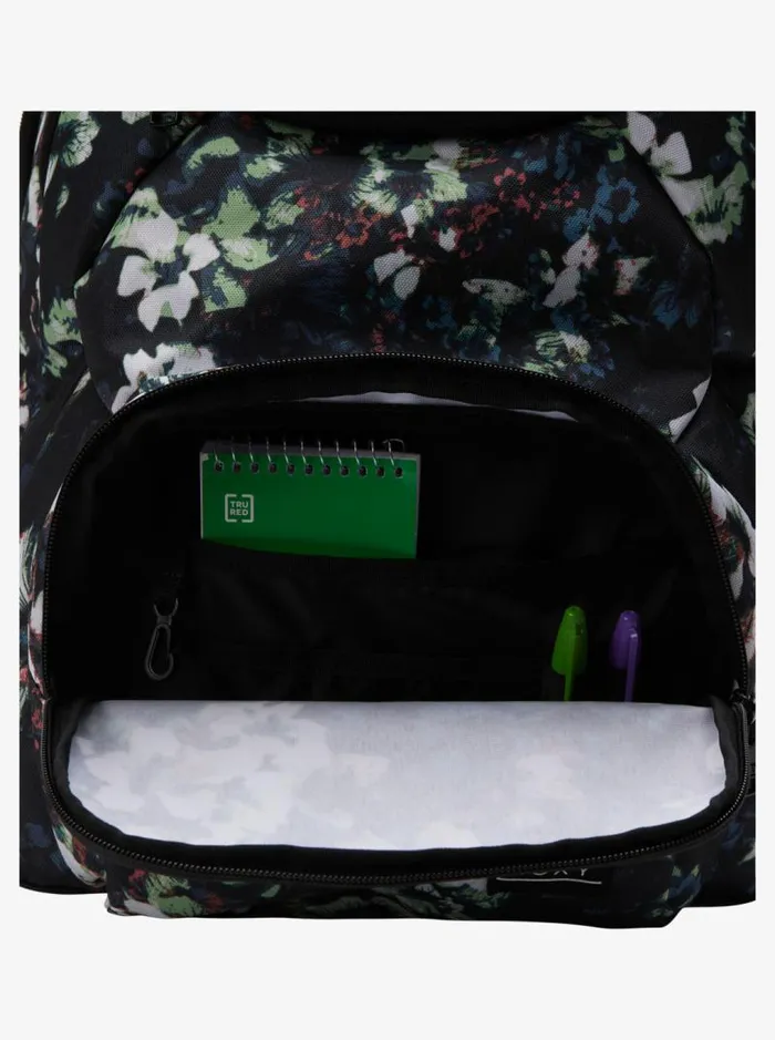Roxy Backpacks Shadow Swell 24 L Printed Medium Backpack Anthracite Black Flowers La 8211 Women