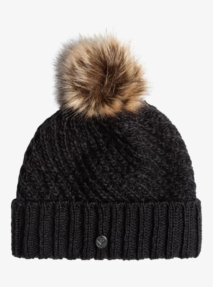 Roxy Beanies Blizzard Beanie True Black 8211 Women