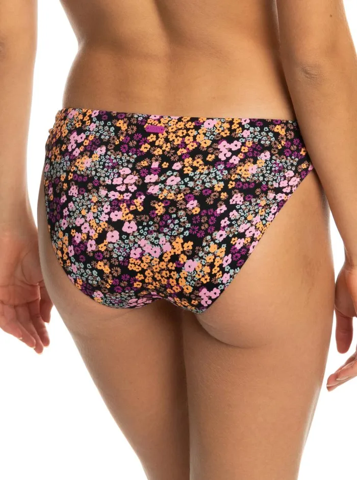Roxy Bikinis Printed Beach Classics Hipster Bikini Bottoms Anthracite Floral Daze 8211 Women Roxy Bikinis Printed Beach Classics Hipster Bikini Bottoms Anthracite Floral Daze 8211 Women