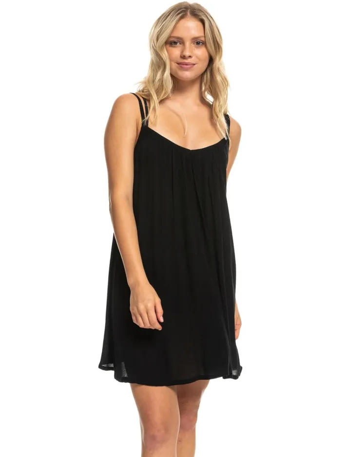 Roxy Cover Ups Summer Adventures Short Dress Anthracite 8211 Women