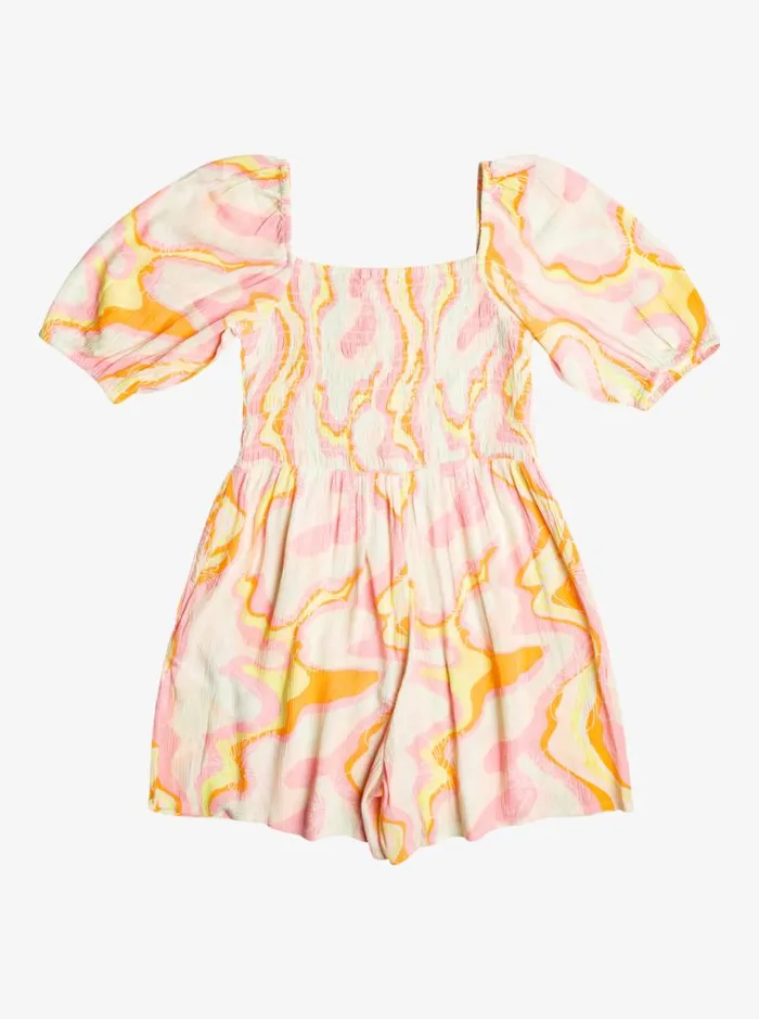 Roxy Dresses and Rompers A Friend Like You Romper For Girls Ambroisia Hibiscus Hype 8211 Kids Roxy Dresses and Rompers A Friend Like You Romper For Girls Ambroisia Hibiscus Hype 8211 Kids