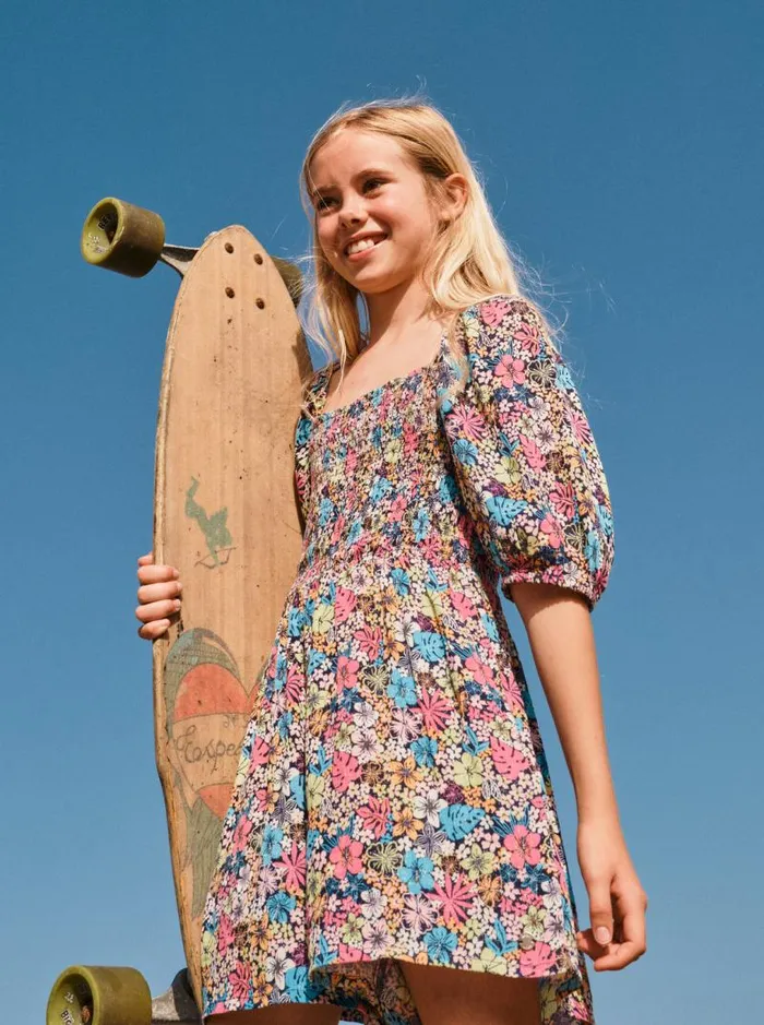 Roxy Dresses and Rompers A Friend Like You Romper For Girls Mood Indigo Tropical Rays 8211 Kids