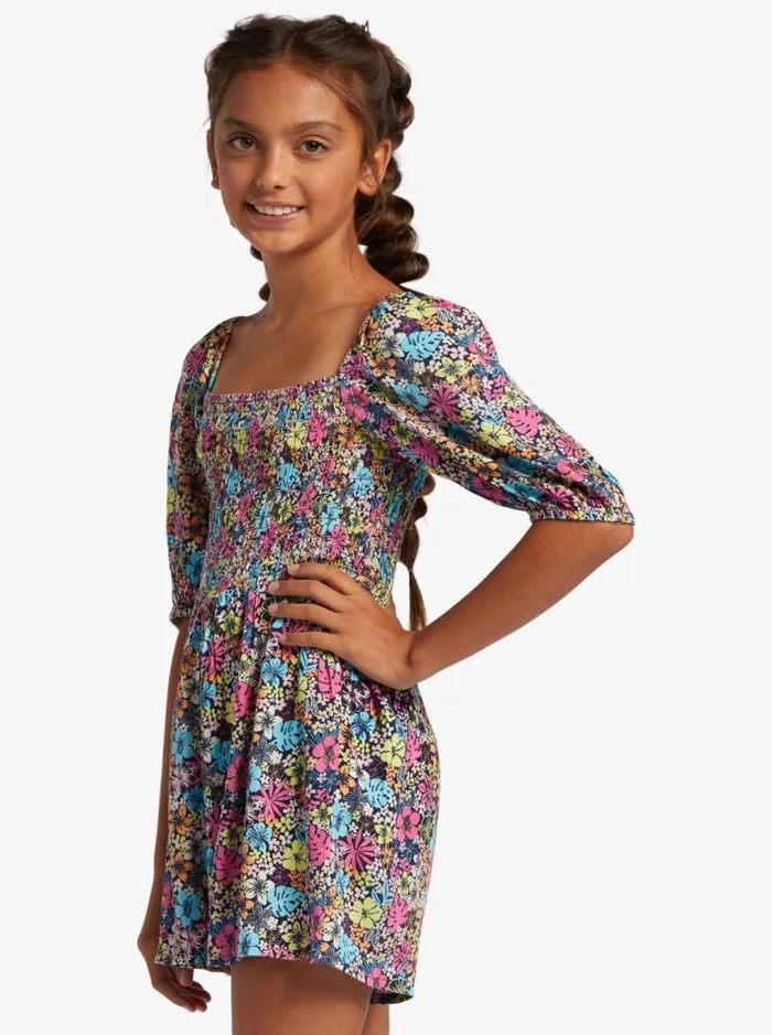 Roxy Dresses and Rompers A Friend Like You Romper For Girls Mood Indigo Tropical Rays 8211 Kids Roxy Dresses and Rompers A Friend Like You Romper For Girls Mood Indigo Tropical Rays 8211 Kids
