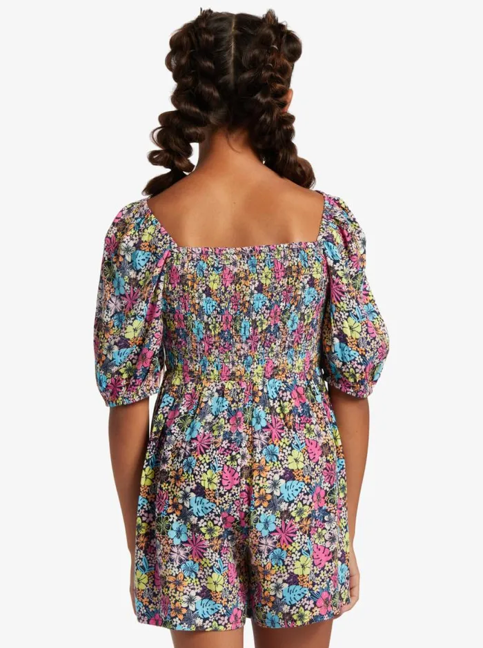 Roxy Dresses and Rompers A Friend Like You Romper For Girls Mood Indigo Tropical Rays 8211 Kids Roxy Dresses and Rompers A Friend Like You Romper For Girls Mood Indigo Tropical Rays 8211 Kids