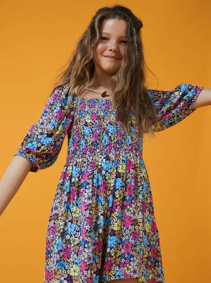 Roxy Dresses and Rompers A Friend Like You Romper For Girls Mood Indigo Tropical Rays 8211 Kids Roxy Dresses and Rompers A Friend Like You Romper For Girls Mood Indigo Tropical Rays 8211 Kids