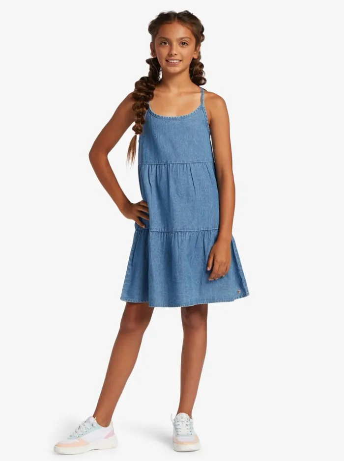 Roxy Dresses and Rompers Cool For The Summer Mini Dress For Girls Medium Blue 8211 Kids