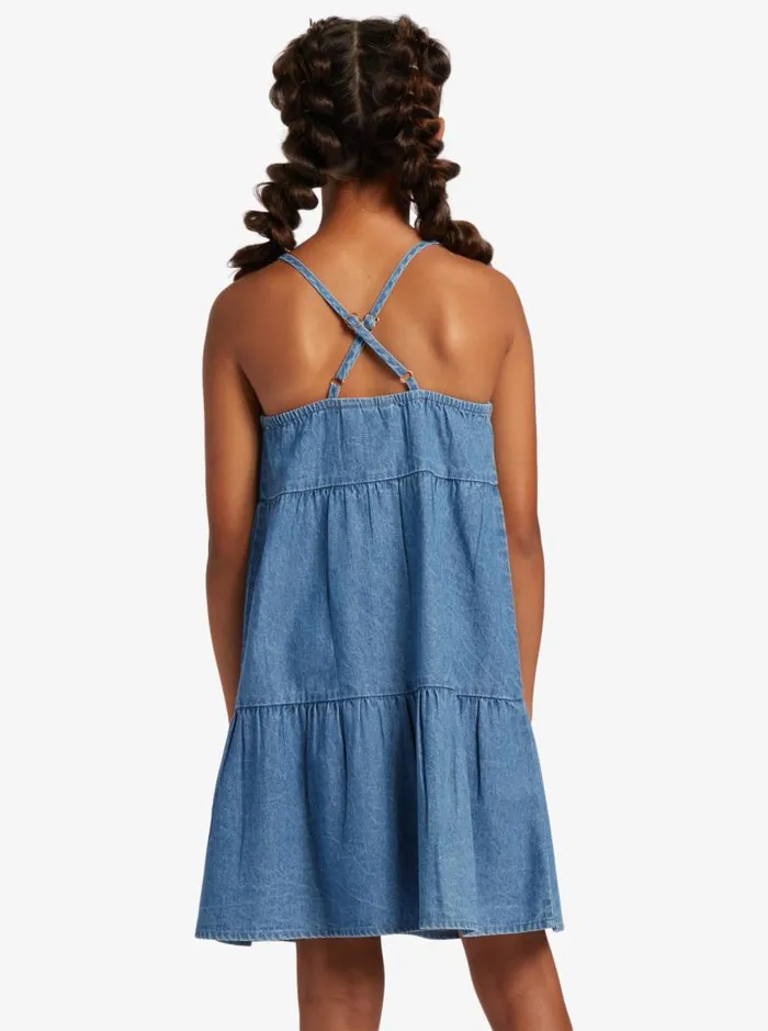 Roxy Dresses and Rompers Cool For The Summer Mini Dress For Girls Medium Blue 8211 Kids