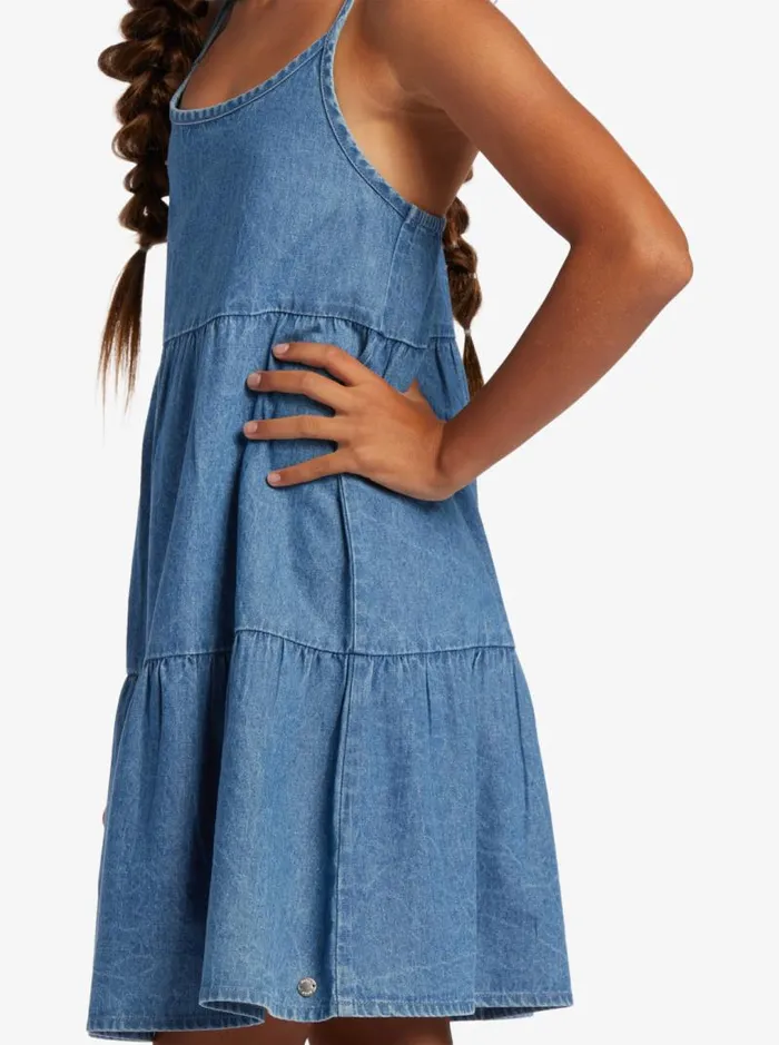 Roxy Dresses and Rompers Cool For The Summer Mini Dress For Girls Medium Blue 8211 Kids