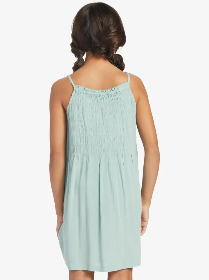 Roxy Dresses and Rompers Girls039 416 Look At Me Now Strappy Dress Blue Surf 8211 Kids Roxy Dresses and Rompers Girls039 416 Look At Me Now Strappy Dress Blue Surf 8211 Kids