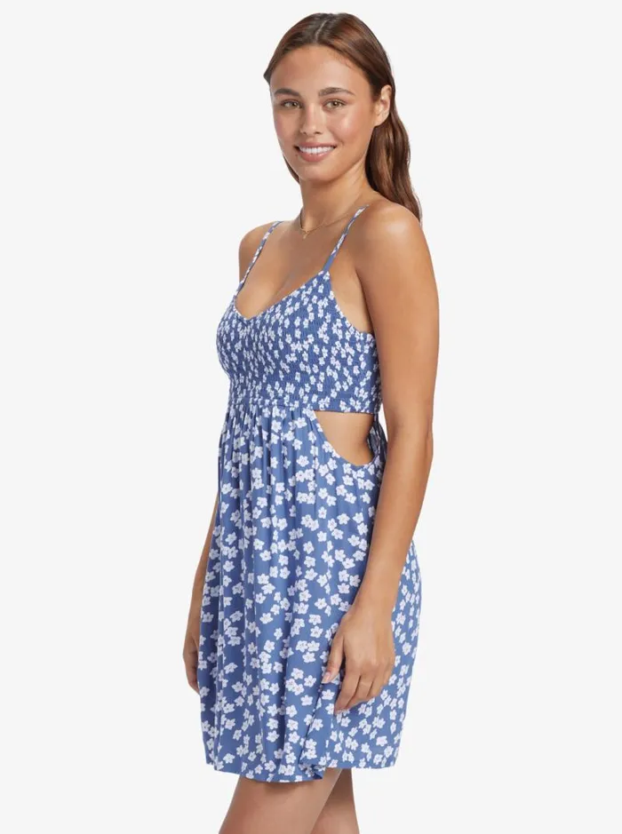 Roxy Dresses Hot Tropics Mini Dress Bijou Blue Floral Delight 8211 Women Roxy Dresses Hot Tropics Mini Dress Bijou Blue Floral Delight 8211 Women