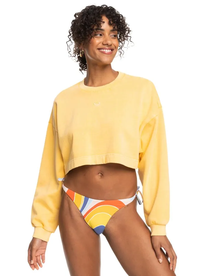 Roxy Fleece and Hoodies Surf Safari Sweatshirt Daylily 8211 Women