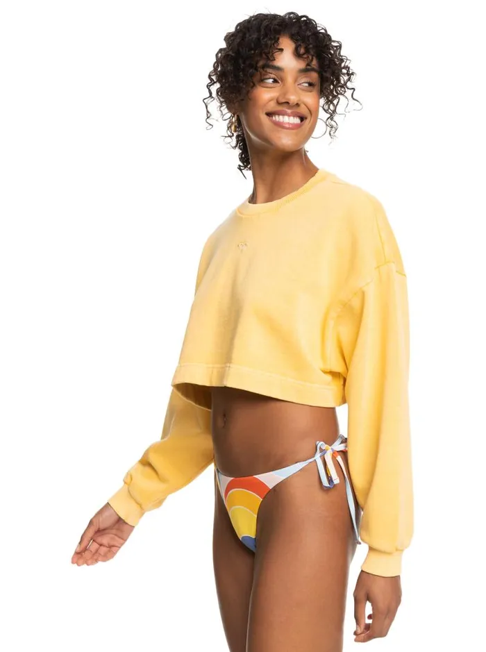 Roxy Fleece and Hoodies Surf Safari Sweatshirt Daylily 8211 Women