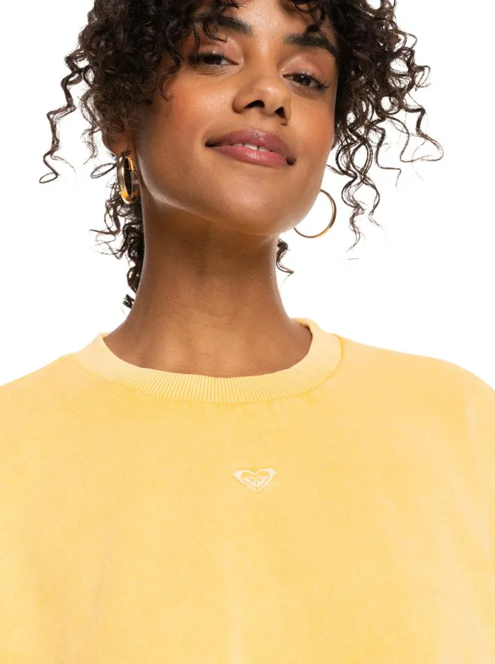 Roxy Fleece and Hoodies Surf Safari Sweatshirt Daylily 8211 Women