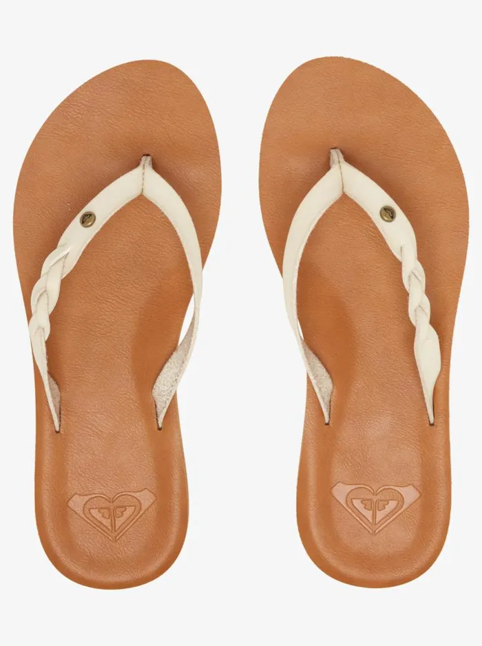 Roxy Flip Flops Liza FlipFlops Ochre 8211 Women Roxy Flip Flops Liza FlipFlops Ochre 8211 Women