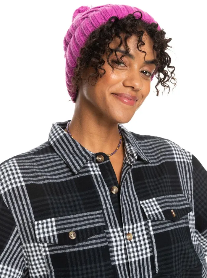 Roxy Hats Cozy Sundown Beanie Vivid Viola 8211 Women