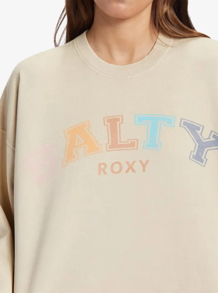 Roxy Jackets Lineup Oversized Hoodie Tapioca 8211 Women