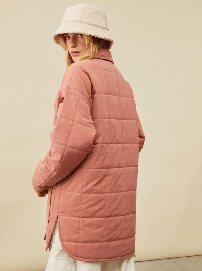 Roxy Jackets Next Up Quilted Jacket Cedar Wood 8211 Women