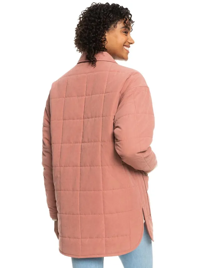 Roxy Jackets Next Up Quilted Jacket Cedar Wood 8211 Women