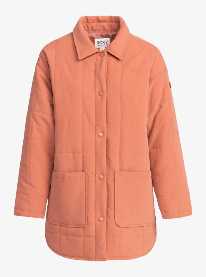 Roxy Jackets Next Up Quilted Jacket Cedar Wood 8211 Women
