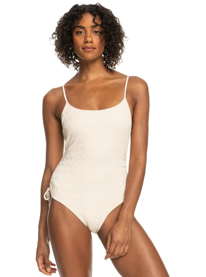 Roxy One Pieces Current Coolness OnePiece Swimsuit Tapioca 8211 Women