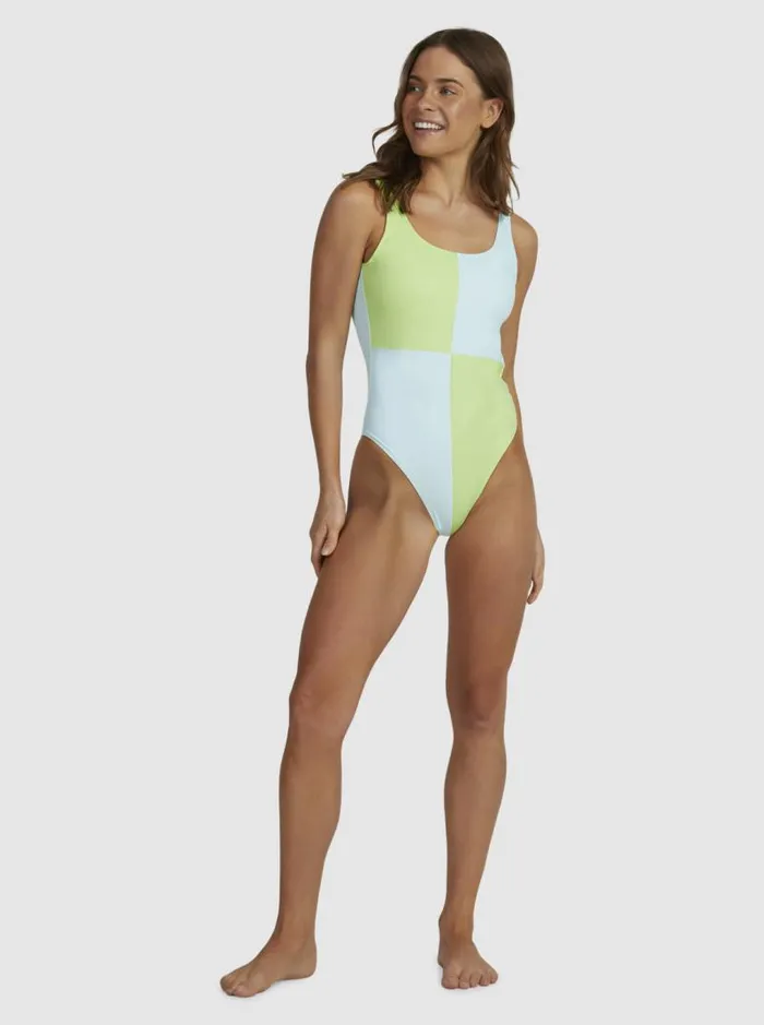 Roxy One Pieces Tropic Trip OnePiece Swimsuit Y2k Lime 8211 Women Roxy One Pieces Tropic Trip OnePiece Swimsuit Y2k Lime 8211 Women