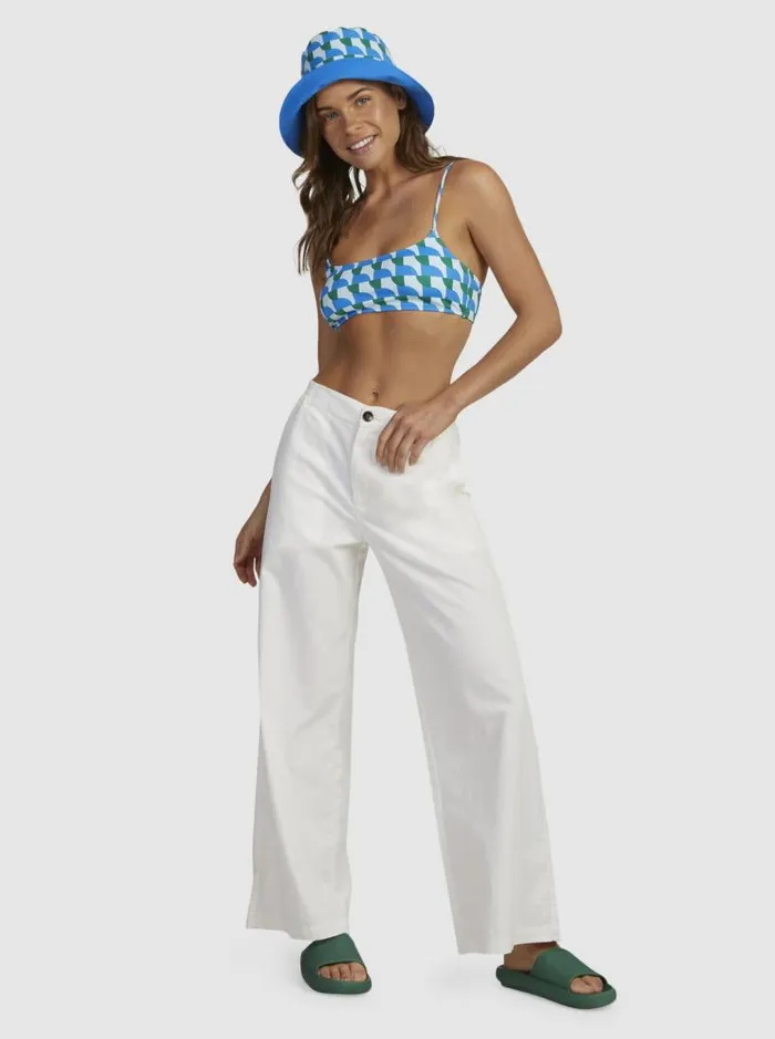 Roxy Pants and Jeans Comfy Palazzo Pants Blanc De Blanc 8211 Women