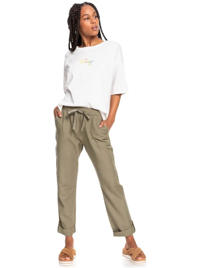 Roxy Pants and Jeans On The Seashore Cargo Pants Sea Spray 8211 Women Roxy Pants and Jeans On The Seashore Cargo Pants Sea Spray 8211 Women